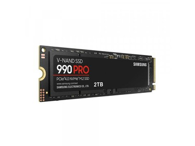 SSD накопитель Samsung 990 Pro Black 2ТБ, M.2 2280, PCIe 4.0 x4, NVMe [MZ-V9P2T0BW]