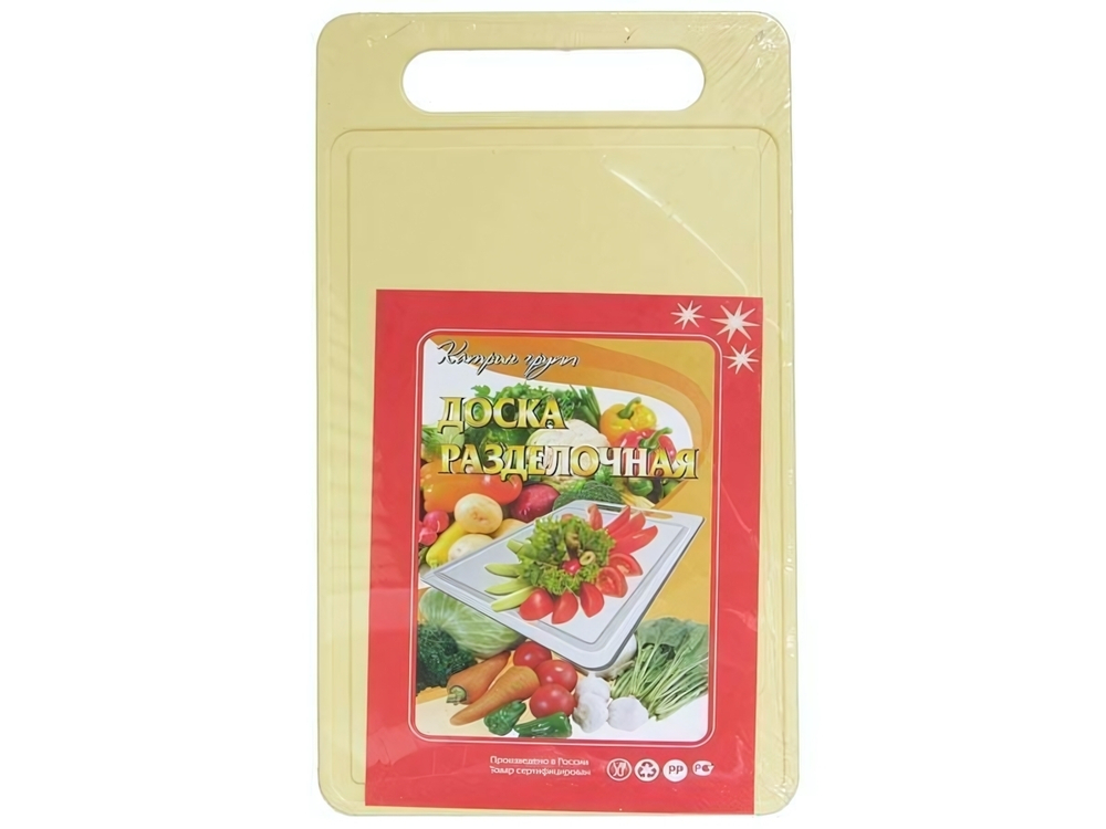 Доска разделочная 32*19см пластиковая