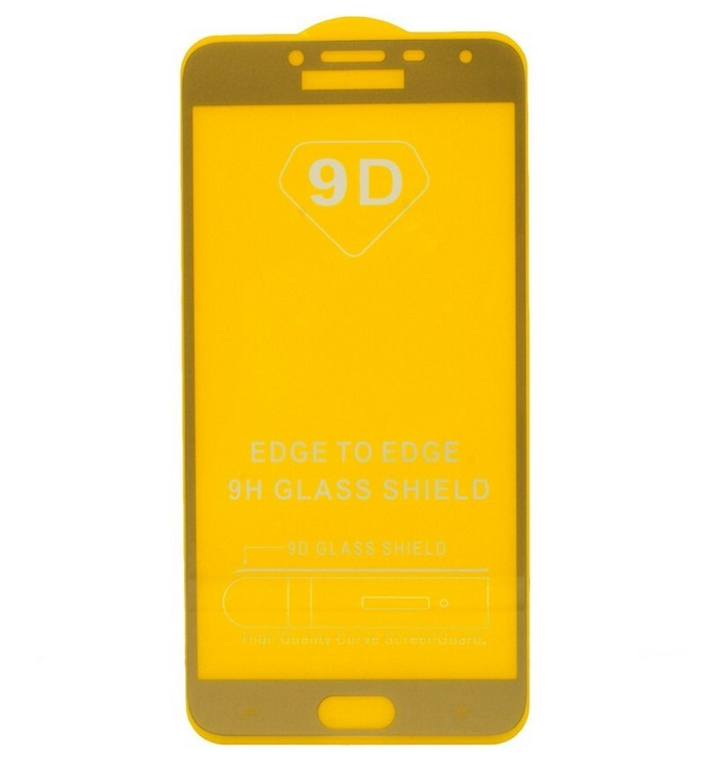 Защитное стекло Samsung J4 2018 (золото) 9D тех.упаковка