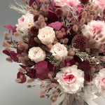«Рубиновый джем» - букет из стабилизированных цветов