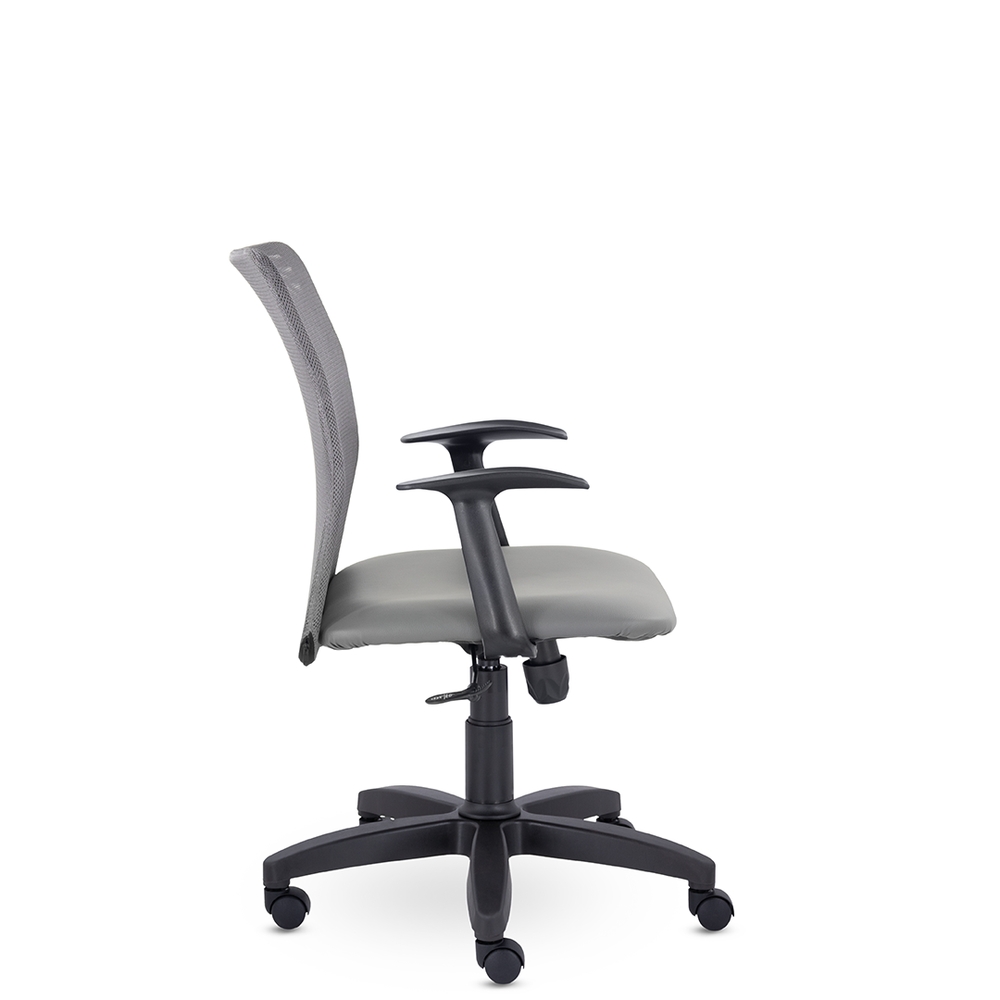 Кресло Ультра Н Т-01 пластик PL660 TW-72/Z71 (серый)
