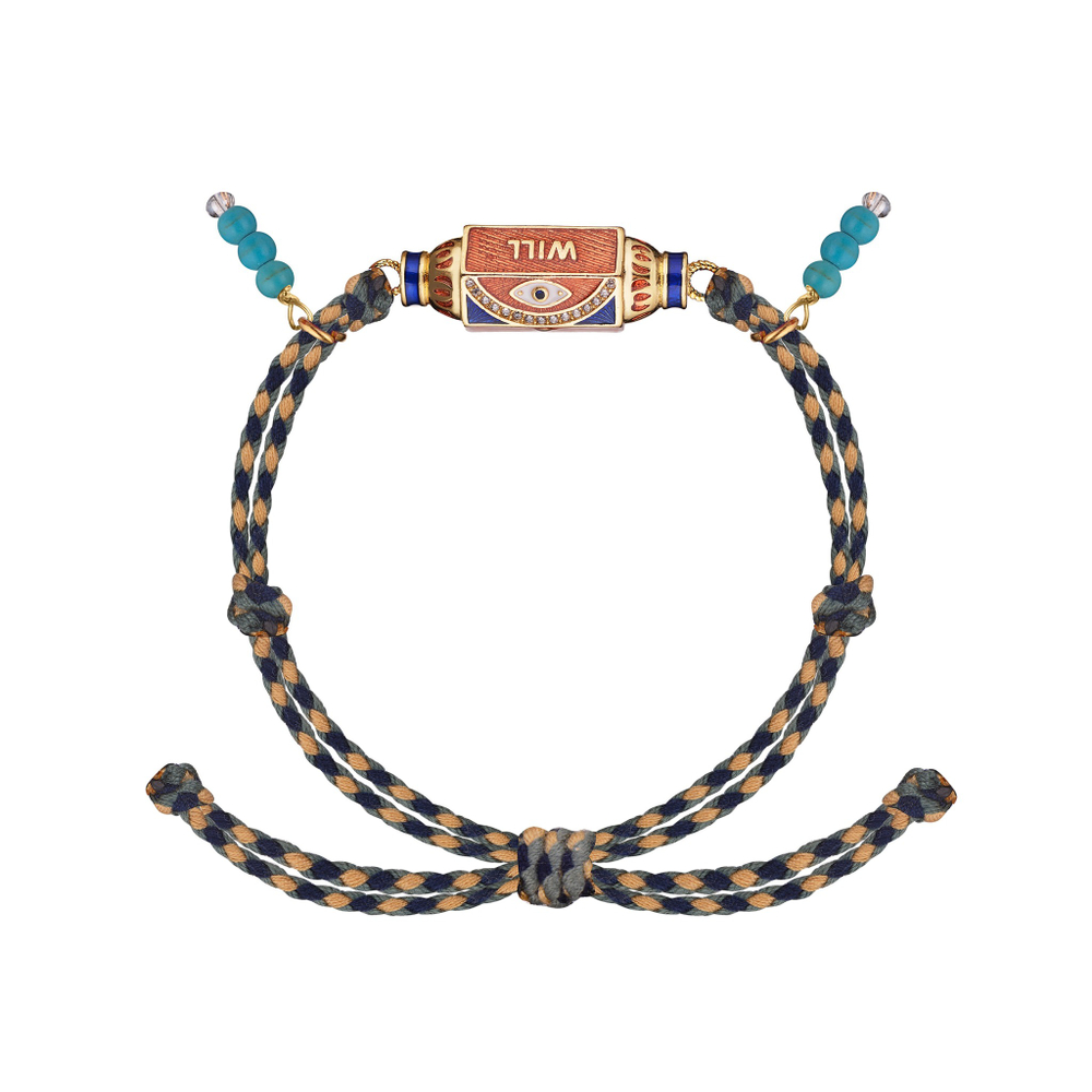 MANIOVICH Yarn Bracelet with Charms
