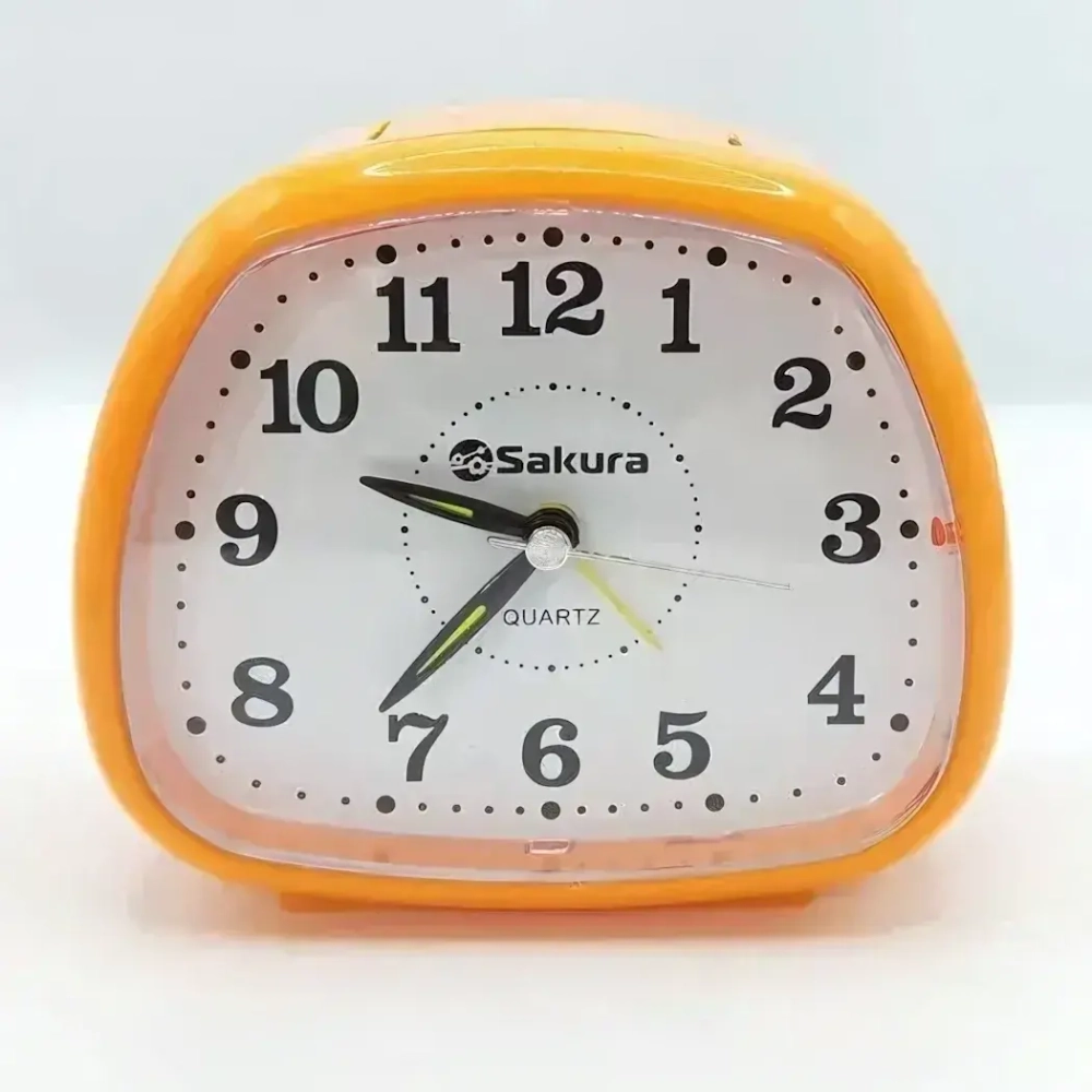 Будильник кварц SA-8530A дискрет.ход подсвет