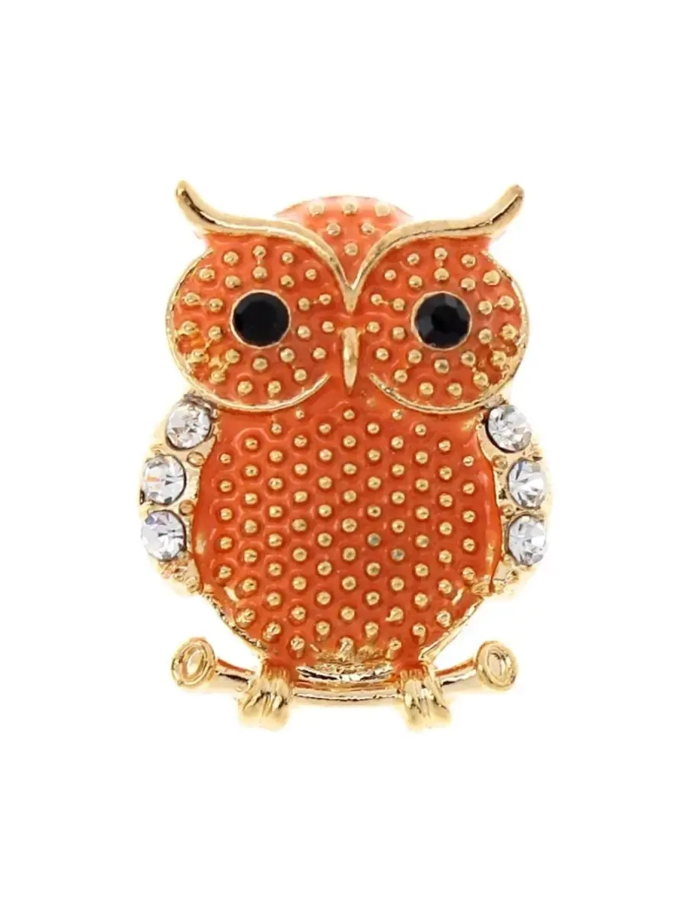 Мини брошь женская "Сова"