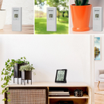 Метеостанция Bresser Temeo Hygro Quadro Prestige с тремя датчиками, черная