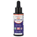 Vitamatic, Жидкий мелатонин, натуральные ягоды, 20 мг, 59 мл (2 жидк. Унции)