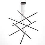 Citilux Стиг CL203261 LED Люстра подвесная с пультом Чёрная