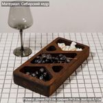 Менажница из Сибирского кедра