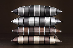 Наволочка 70x70 Elegante Stripe бежевая