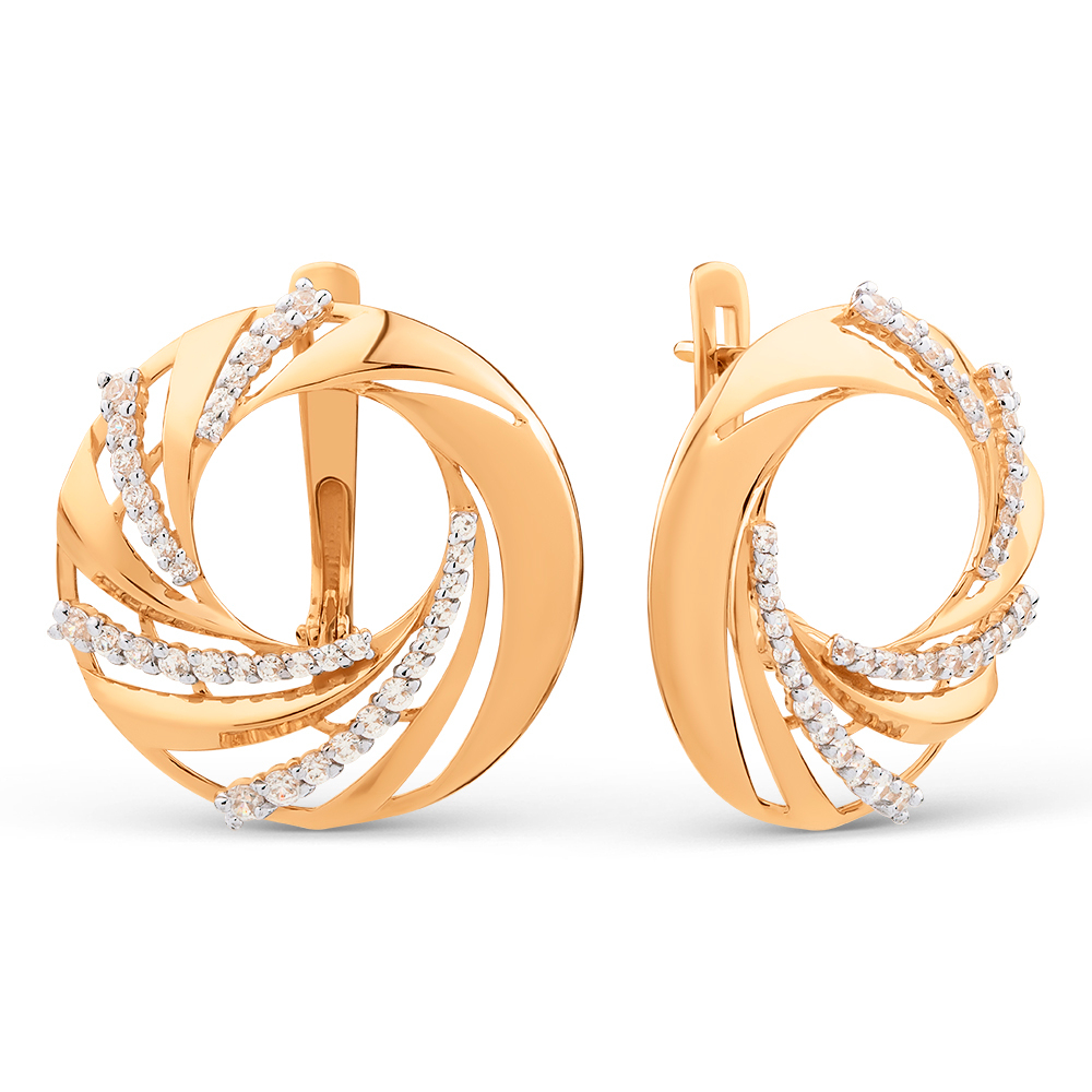 Серьги из золота 585 пробы