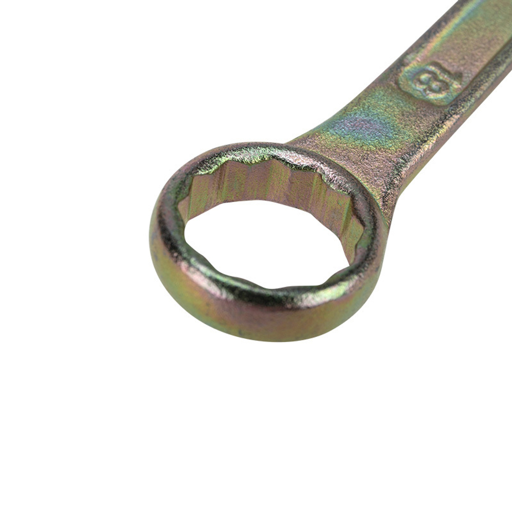 КЛЮЧ КОМБИНИРОВАННЫЙ REXANT ЖЕЛТЫЙ ЦИНК 18ММ