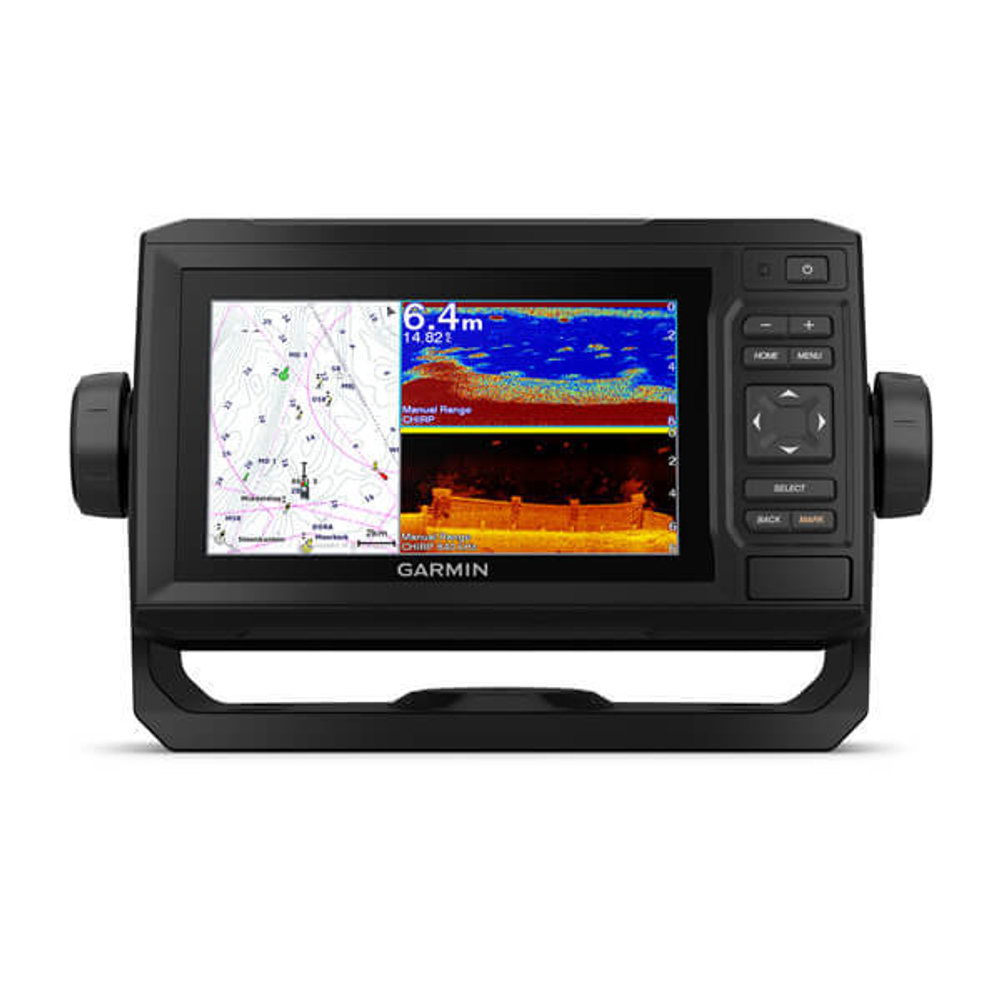 Эхолот-картплоттер Garmin EchoMap UHD 62cv датчик GT24, NEW!!!