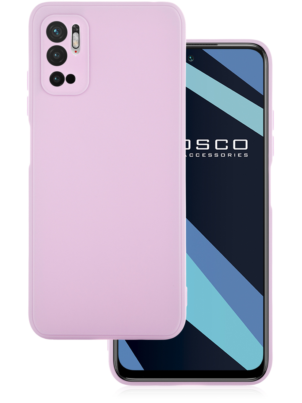 Чехол ROSCO для Poco M3;Xiaomi Redmi Note 10 5G;Xiaomi Redmi Note 10T оптом (арт. XM-RN10T-COLOURFUL-PURPLE)