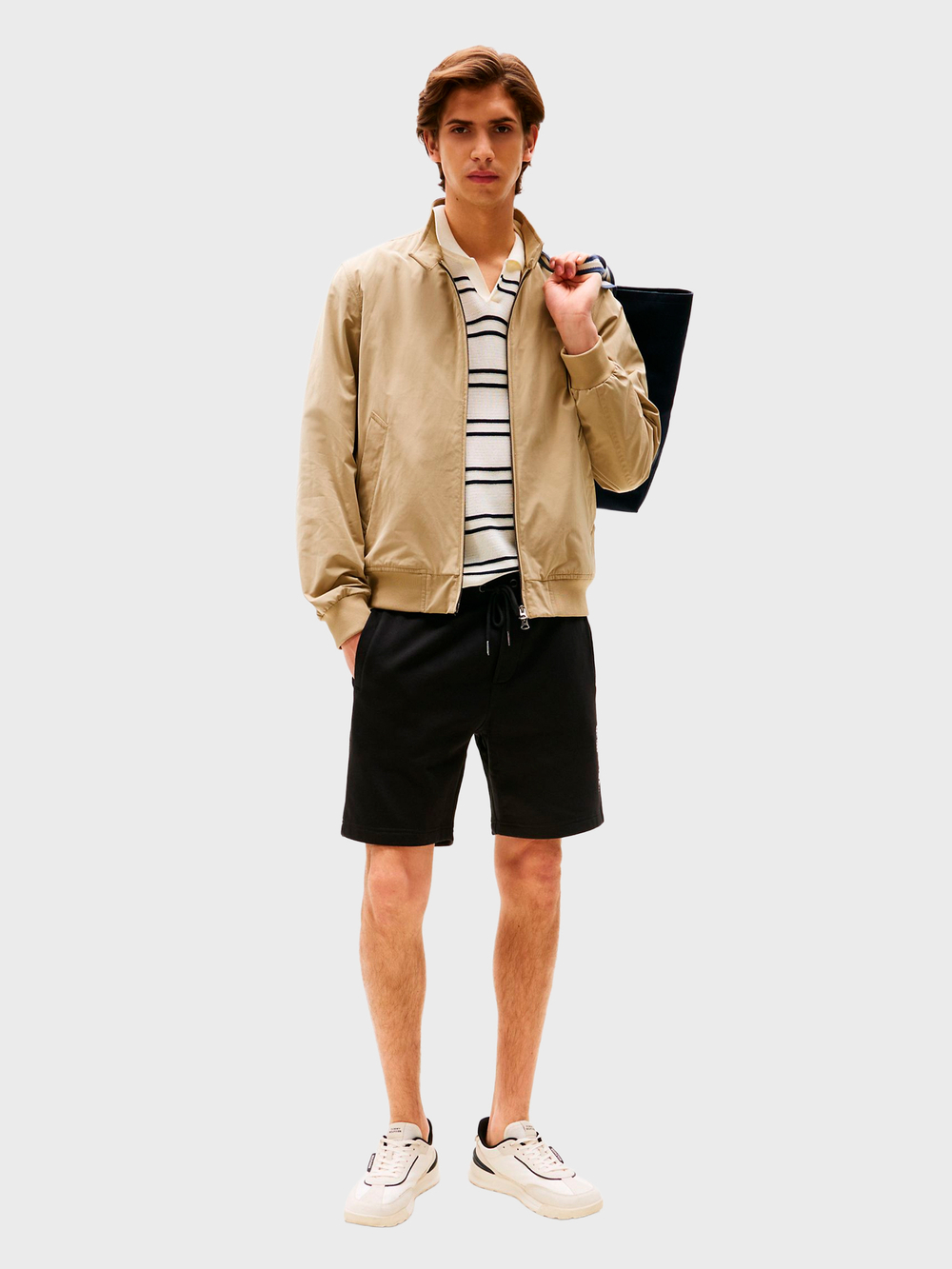 Шорты Tommy Hilfiger Embroidered Tommy Logo Black