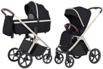 Коляска Carrello Vector CRL-6550 Nova DK791 Grey Line 3 в 1 Pearl Black