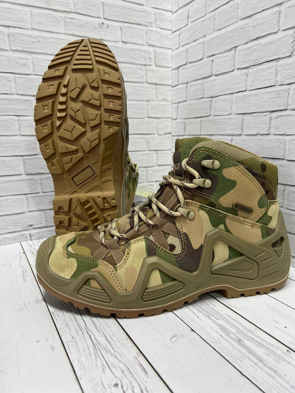 Тактические треккинговые ботинки m6-merlle  / средние / мультикам