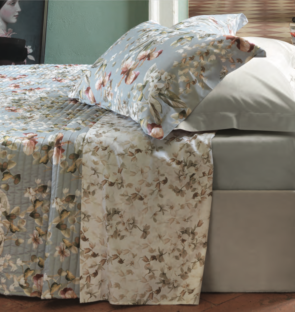 Постельное белье 2 спальное евро Mirabello Arbor бежевое