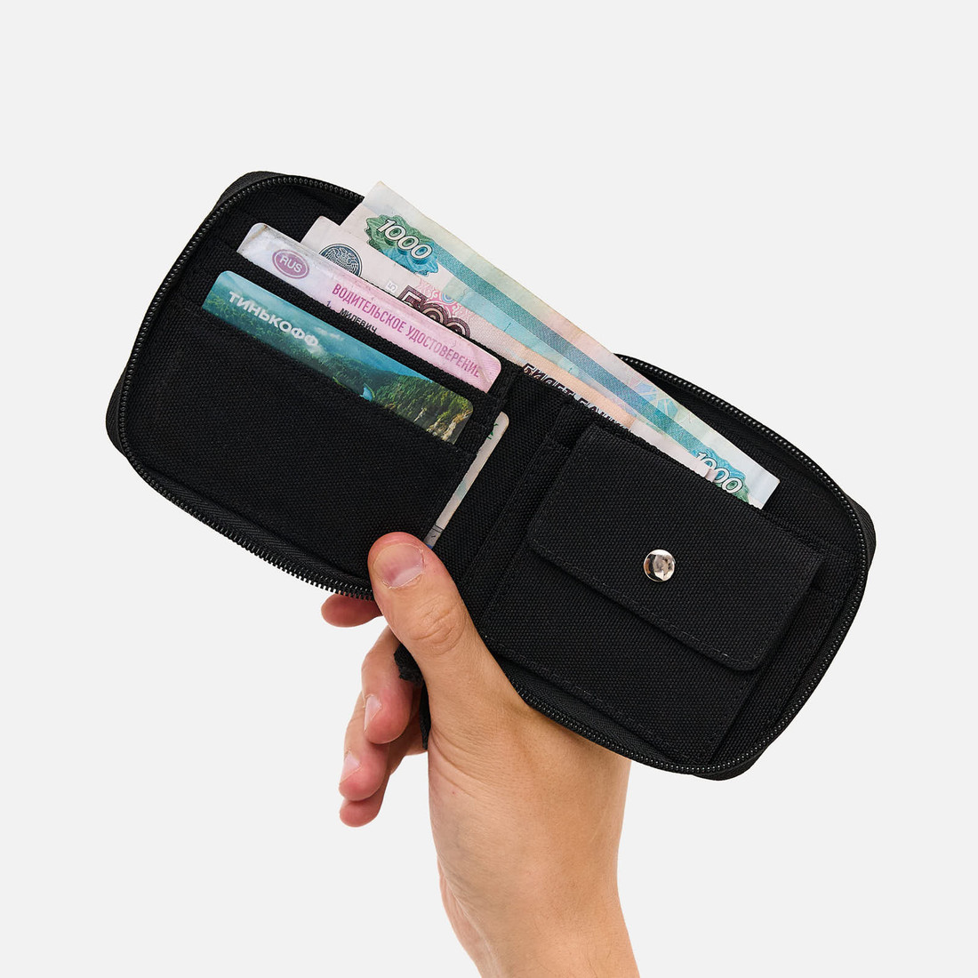 Купить Кошелек Anteater Wallet zip (black)