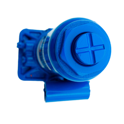 Домкрат бутылочный ROSSVIK V05, г/п 5,0 т, 195-380 мм, синий