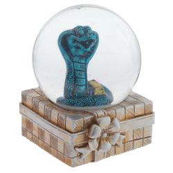 GAEM Фигурка декоративная в стекл шаре "Змея", D 6 см, L6 W6,5 H8 см, 3в.