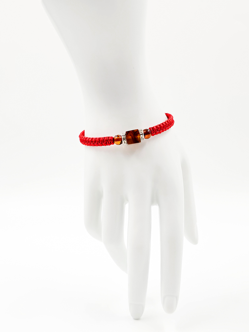 Браслет из формованного янтаря