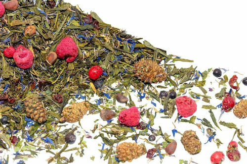 Чай зелёный "Банный с шишками", 1 кг