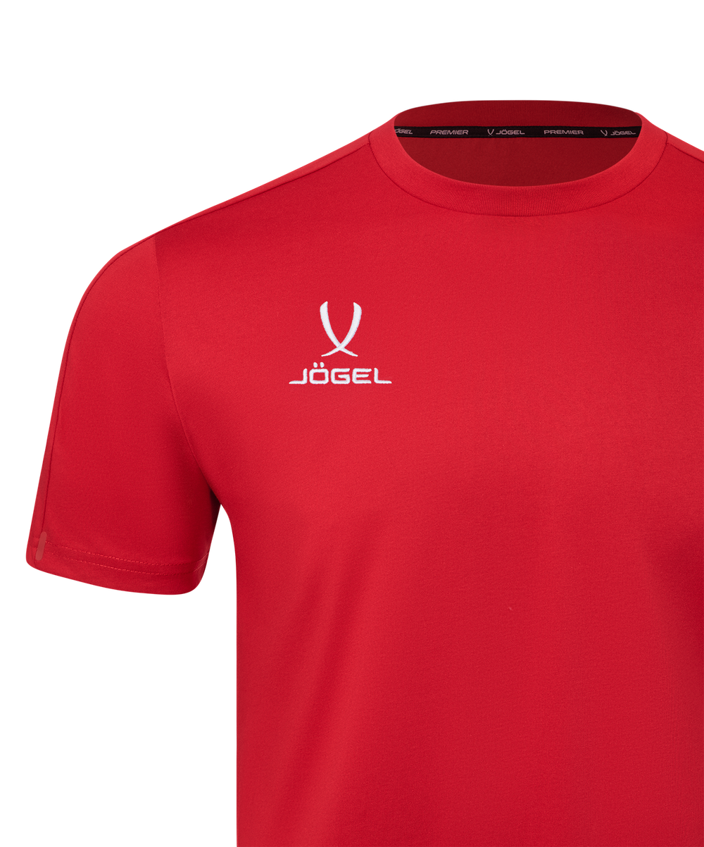 Футболка тренировочная JÖGEL PREMIER PerFormDRY TRN CVC Tee, красный