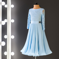 Laura 21-01-01-C | Платье гофре для спортивно-бальных танцев | Vasileva Dance