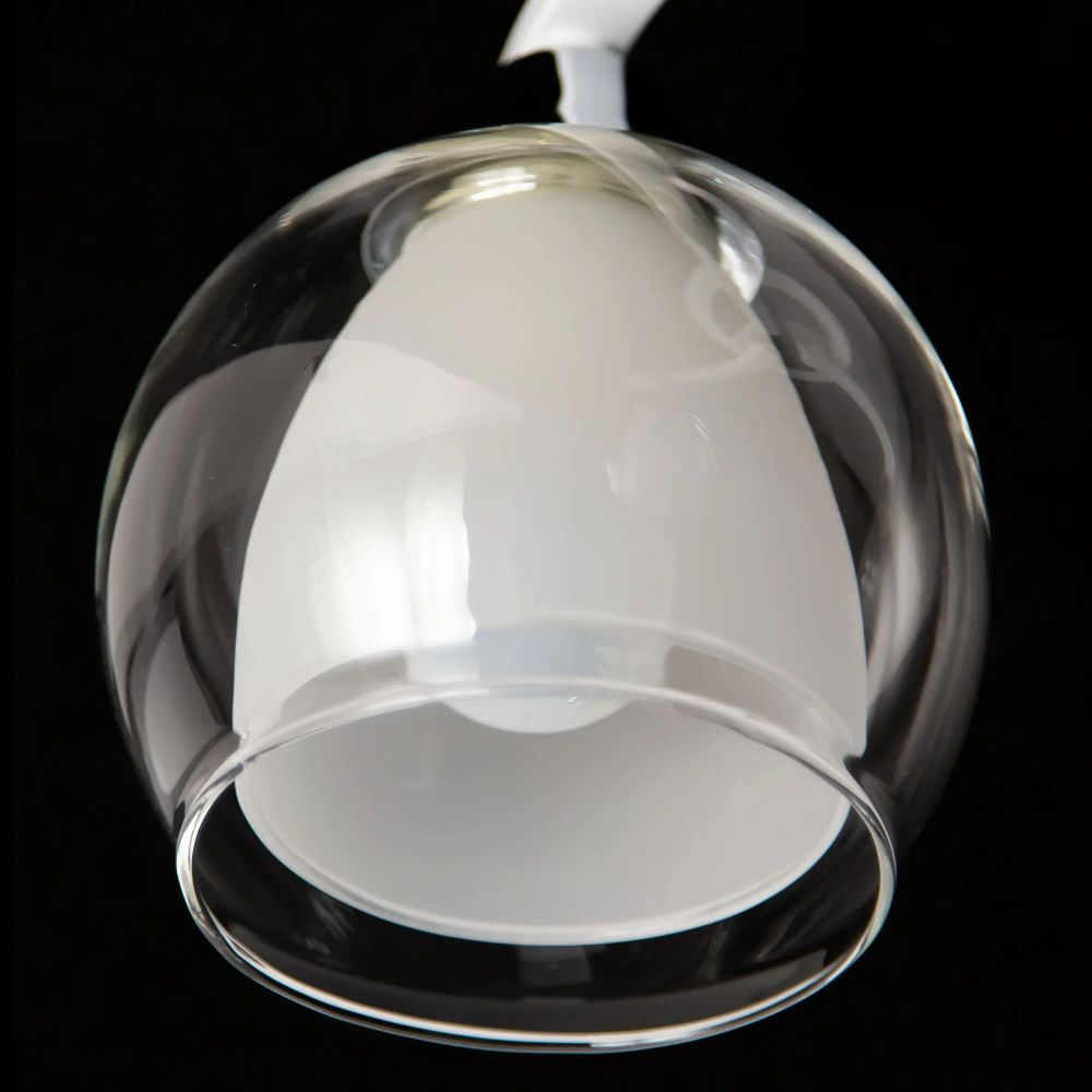 Citilux Кристи CL152130 Люстра потолочная Белая Хром