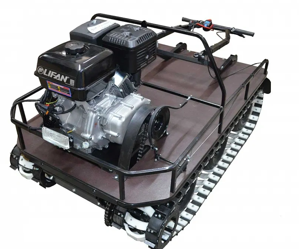 Мотобуксировщик вездеход KOiRA T9 RЕ (понижающий редуктор, электростартер)