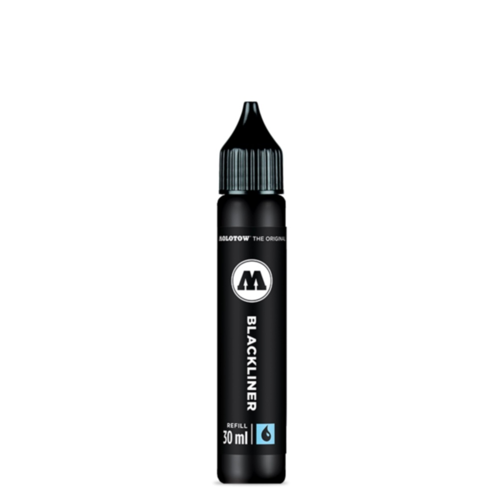 Заправка Molotow BLACKLINER - 30мл (Черный)
