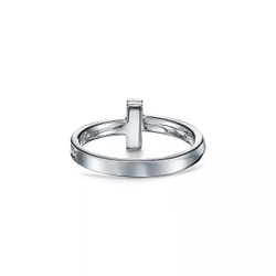 Кольцо из белого золота 18к(750проба) с бриллиантами, Tiffany. T1✨exclusive ✨