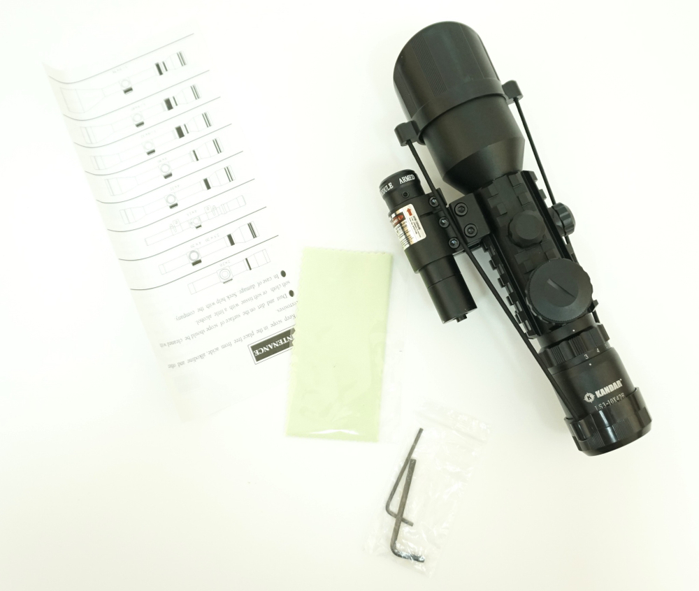 Оптический прицел  Kandar 3-10x42СЕ c ЛЦУ BH-BH314С