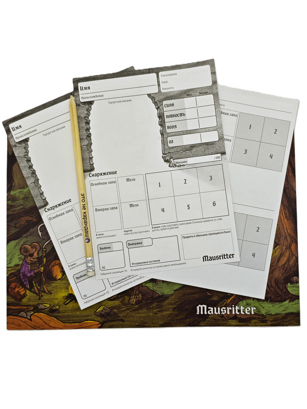 Настольная ролевая игра Mausritter