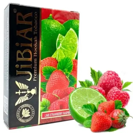 JiBiAR - LIME STRAWBERRY RASPBERRY 50g