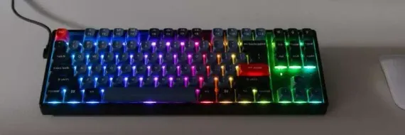 Keychron K8P-J2, RGB, Aluminium Frame, Blue Switch