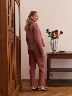 Брюки классические вельветовые