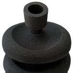 Подсвечник vivlend, 17 см, черный