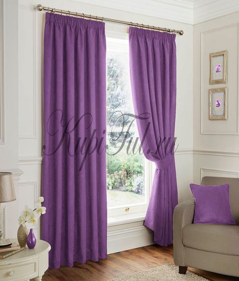 Длинные шторы. Elton (Сиреневый)