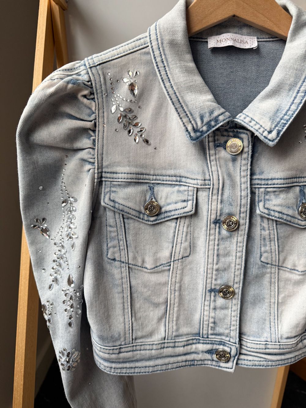 Джинсовый костюм Monnalisa, 140