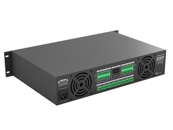 CVGAUDIO ZONER Power Gain 8050T 8-ми канальный трансляционный усилитель мощности, мощность 8x60W/100V