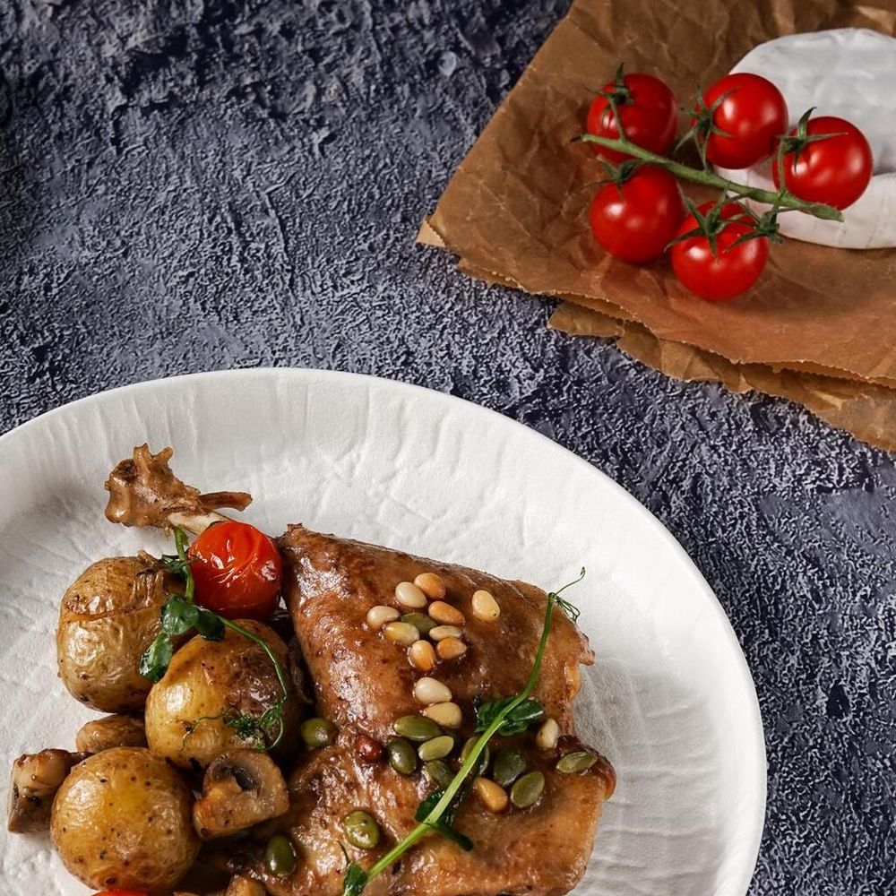 Тарелка с бортом d 23 см h3 см   P.L. Proff Cuisine [6]