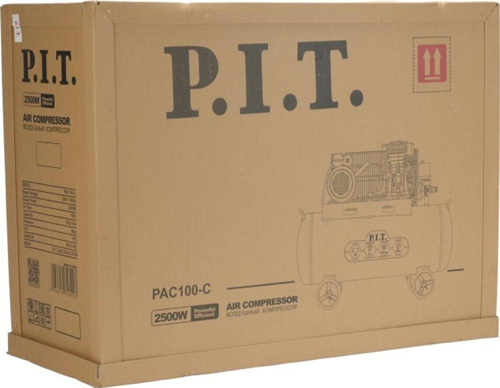 Компрессор поршневой P.I.T. PAC100-C
