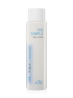 Scinic The Simple Daily Lotion слабокислотный успокаивающий лосьон