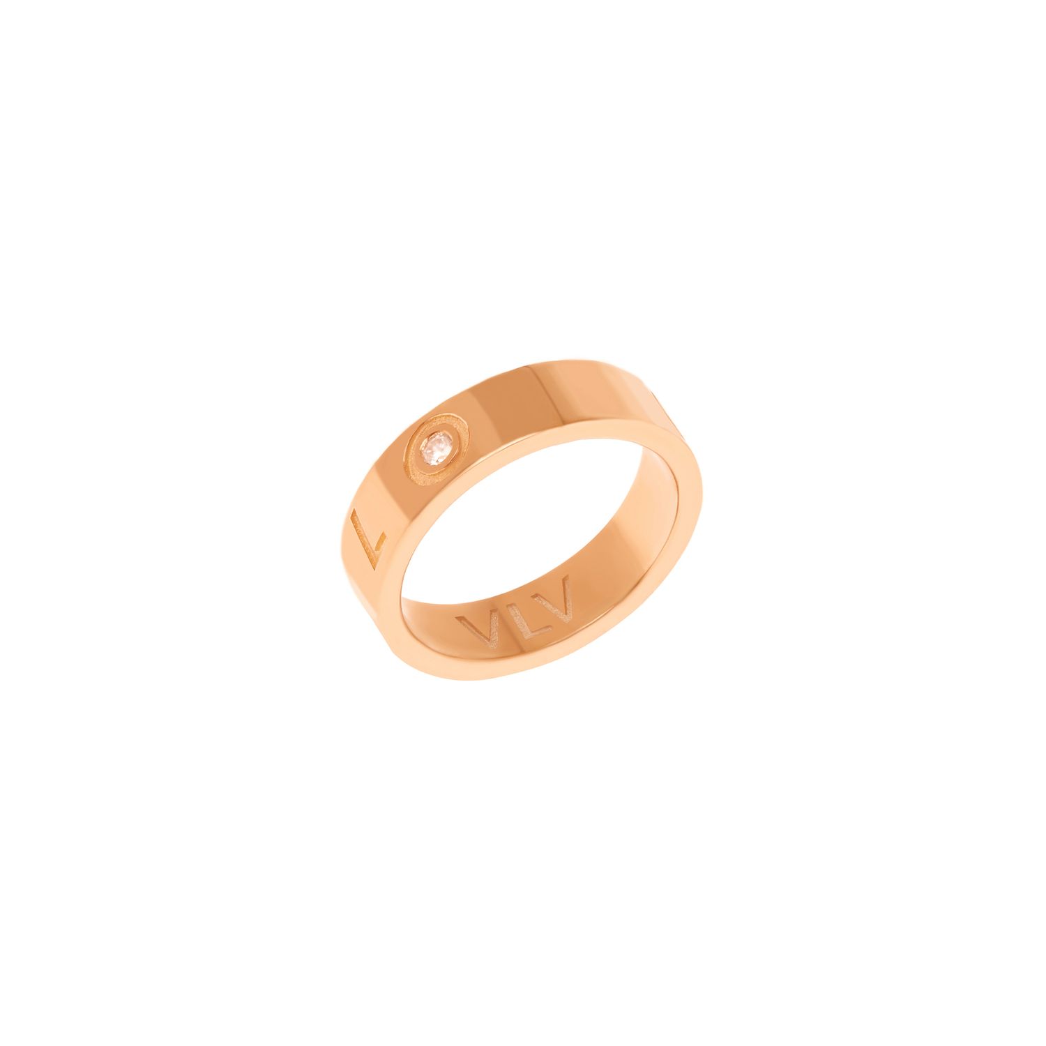 Кольцо Reminder Ring – YOLO Rose Gold