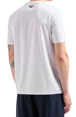 Теннисная футболка EA7 Man Jersey T-Shirt - fancy white