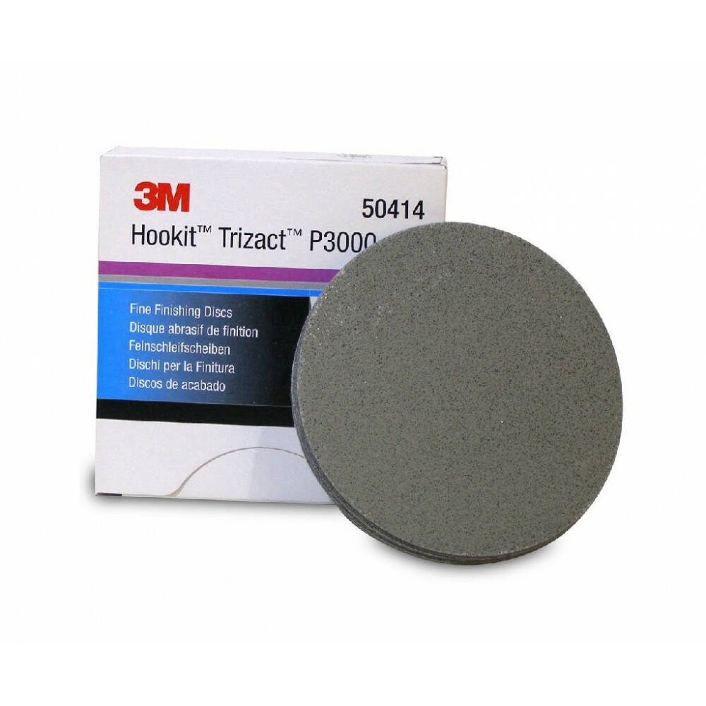 3M Круг абразивный Trizact, d.150мм Р3000, полировальный