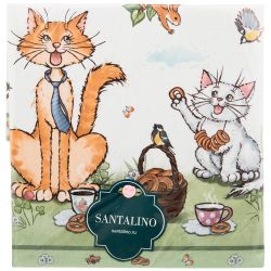 НАБОР САЛФЕТОК ИЗ 2-Х ШТ "ПАЛЬЧИКИ ОБЛИЖЕШЬ",40Х40СМ, 100% ХЛОПОК,ТВИЛ