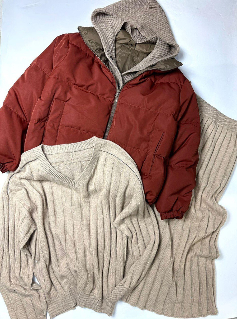 Пуховик Brunello Cucinelli, арт. 457384304