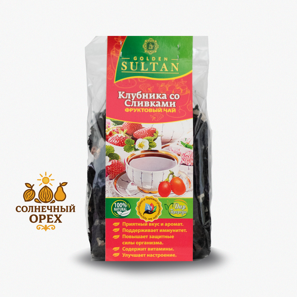 Чай Golden Sultan "Клубника со сливками"